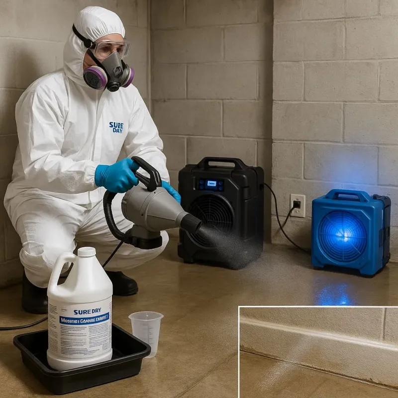 Sanitization and Odor Removal process in Pontoon Beach, IL
