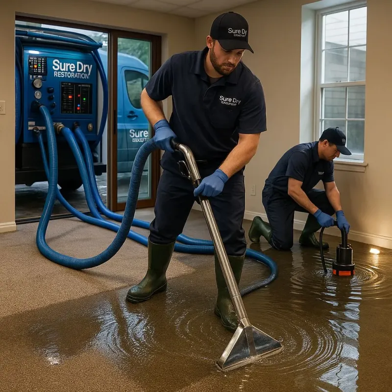 Water Extraction and Removal process in Pontoon Beach, IL